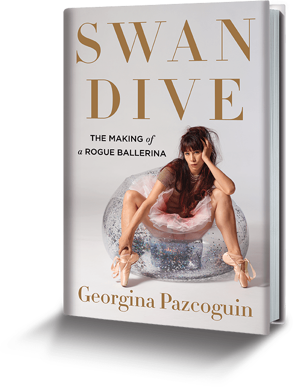 book cover: Swan Dive - the Making of a Rogue Ballerina